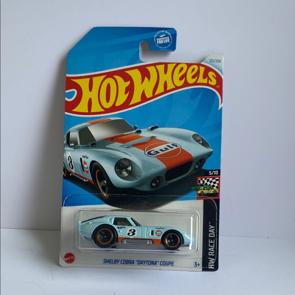 🚘 3/$26🚘 Shelby Cobra Daytona Coupe - Blue and Orange